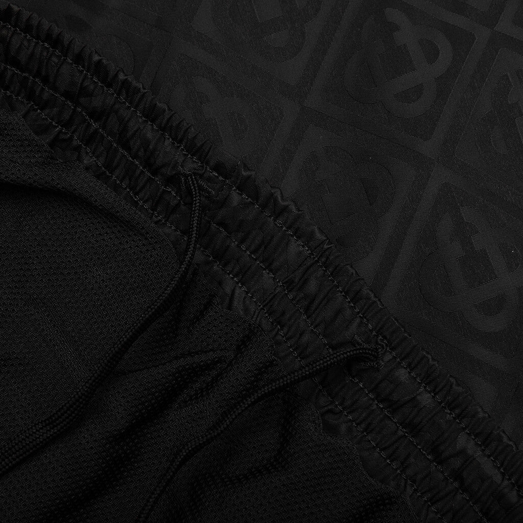 Printed Swim Shorts Black