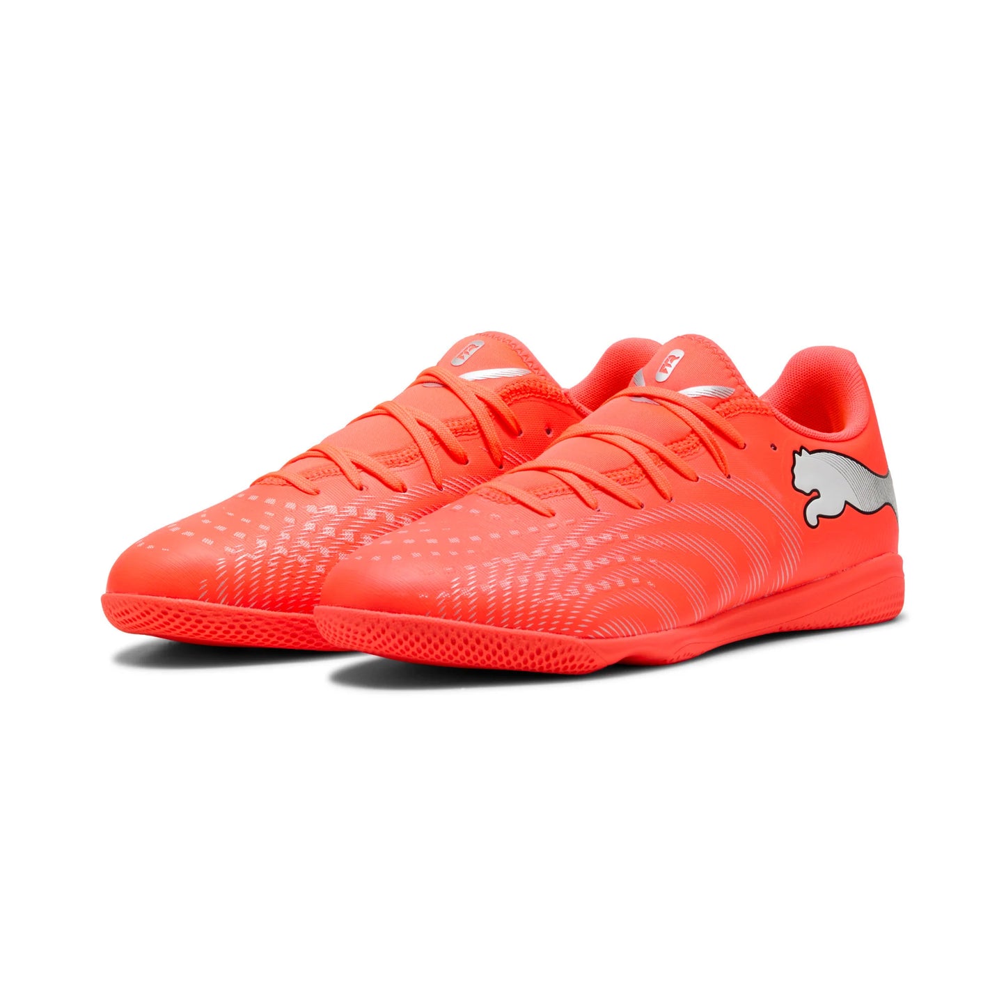 PUMA Future 9 Play IN Indoor Mens Soccer Shoes Red Black White