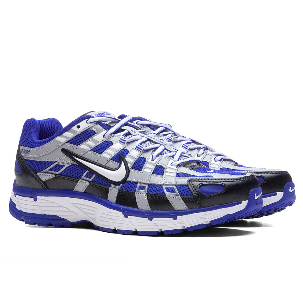 P 6000 Racer Blue White Black Flat Silver
