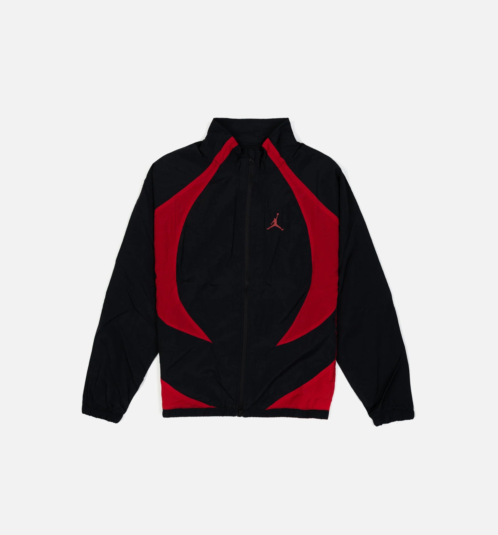 Sport Jam Warm Up Zip Up Mens Jacket Black Red