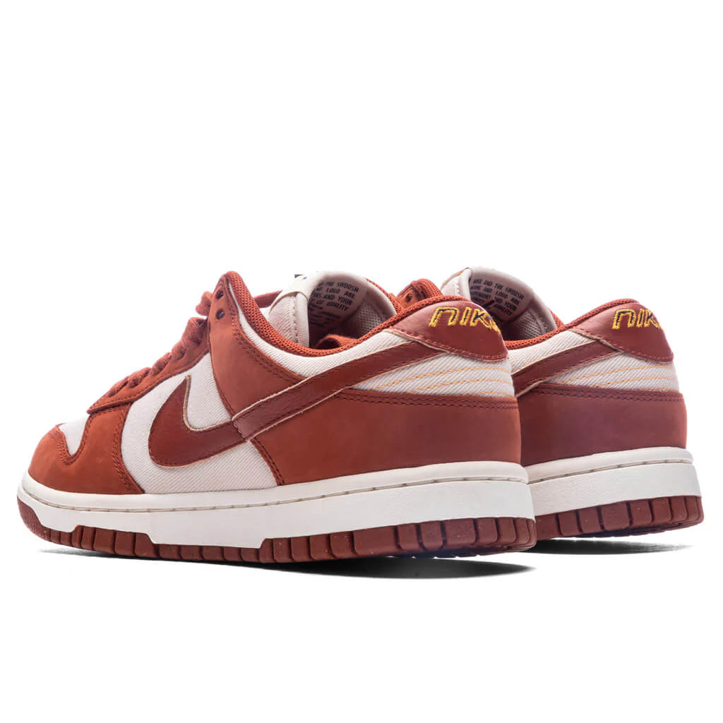 Womens Dunk Low LX Rugged Orange Light Orewood Brown Rugged Orange Sundial
