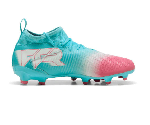 PUMA Future 8 Match RE Charge FG AG Kids Firm Multi Ground Soccer Cleats Blue