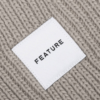 Oversized Beanie Beige