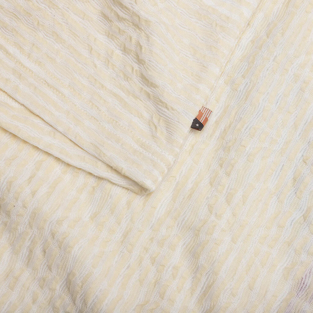 Stripe Box Tee Bone
