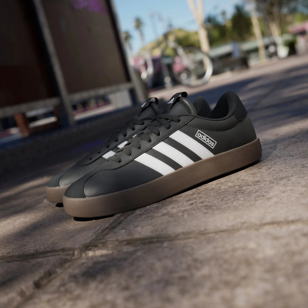 adidas VL Court 30 Shoes Core Black White Gum5