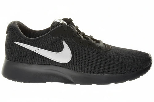 Nike Tanjun Womens Running Shoe Black Silver
