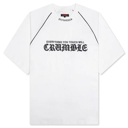 Crumble Heavyweight Raglan White