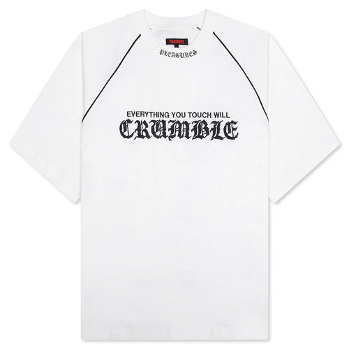 Crumble Heavyweight Raglan White