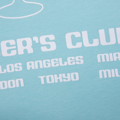 Members Club Tour Tee Light Blue