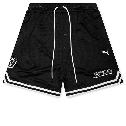 PUMA x Represent Oversized Short Puma Black