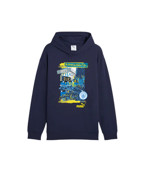 PUMA Manchester City Ftblnrgy Hoodie Navy