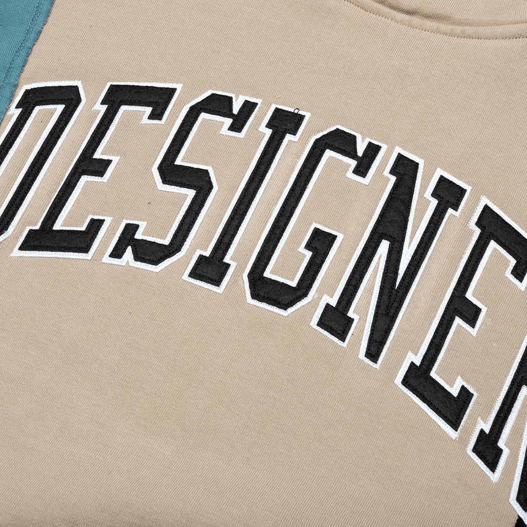 Designer Panel Hoodie Wave
