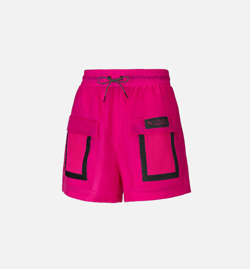 Puma X Felipe Pantone Womens Shorts Pink Black