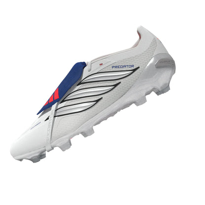 adidas Predator Pro Fold Over Tongue FG Firm Ground Mens Soccer Cleats White Zero Metallic Blue
