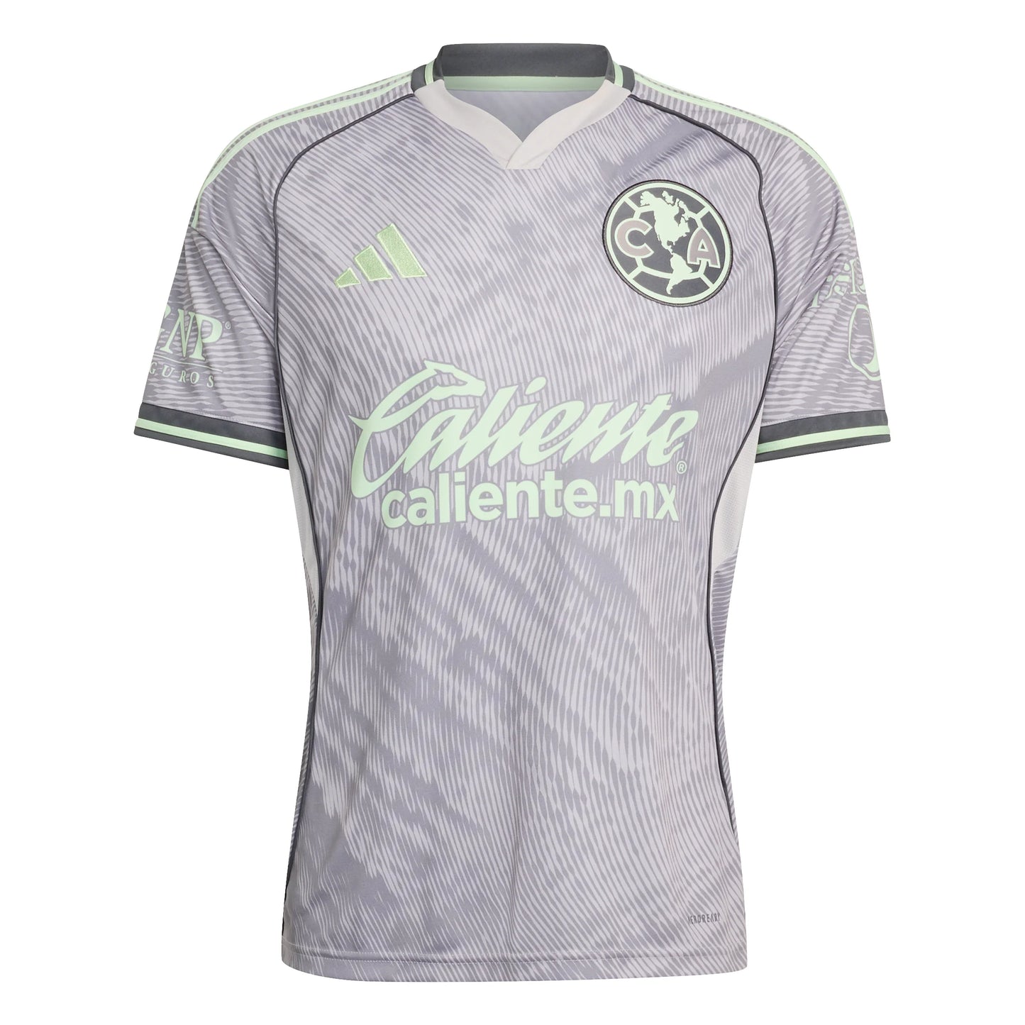 adidas Club America Third Mens Soccer Jersey 25 26 Grey