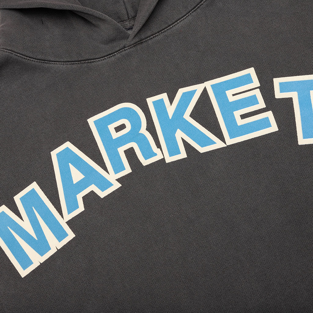 Move Mountains Hoodie Washed Black