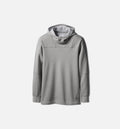 Bonded Linen Mens Hoodie Grey