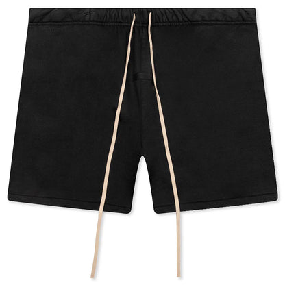 Heavy Fleece Soccer Short Black