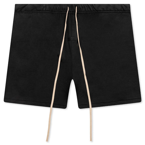 Heavy Fleece Soccer Short Black