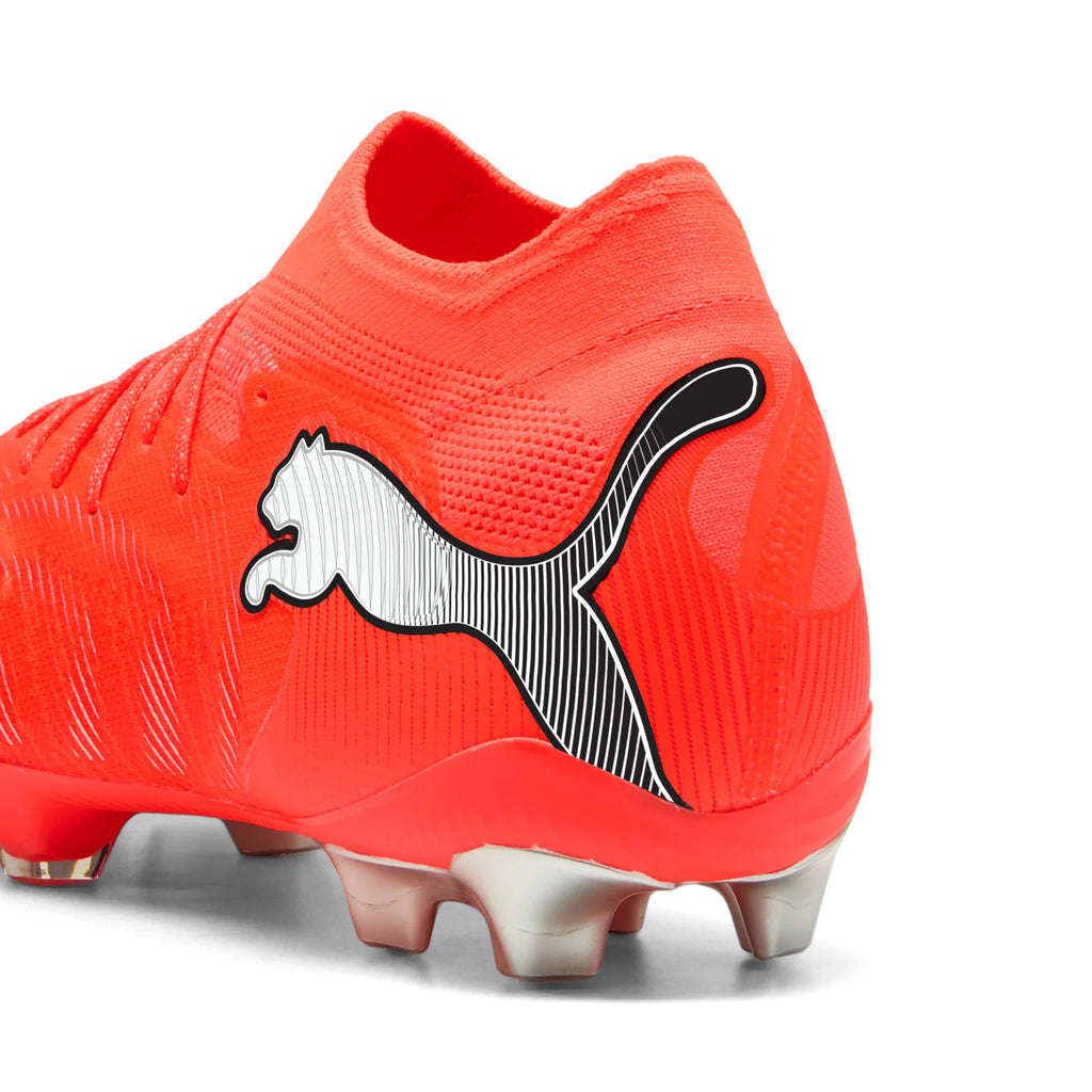 PUMA Future 9 Ultimate FG Firm Ground Mens Soccer Cleats Red White Black