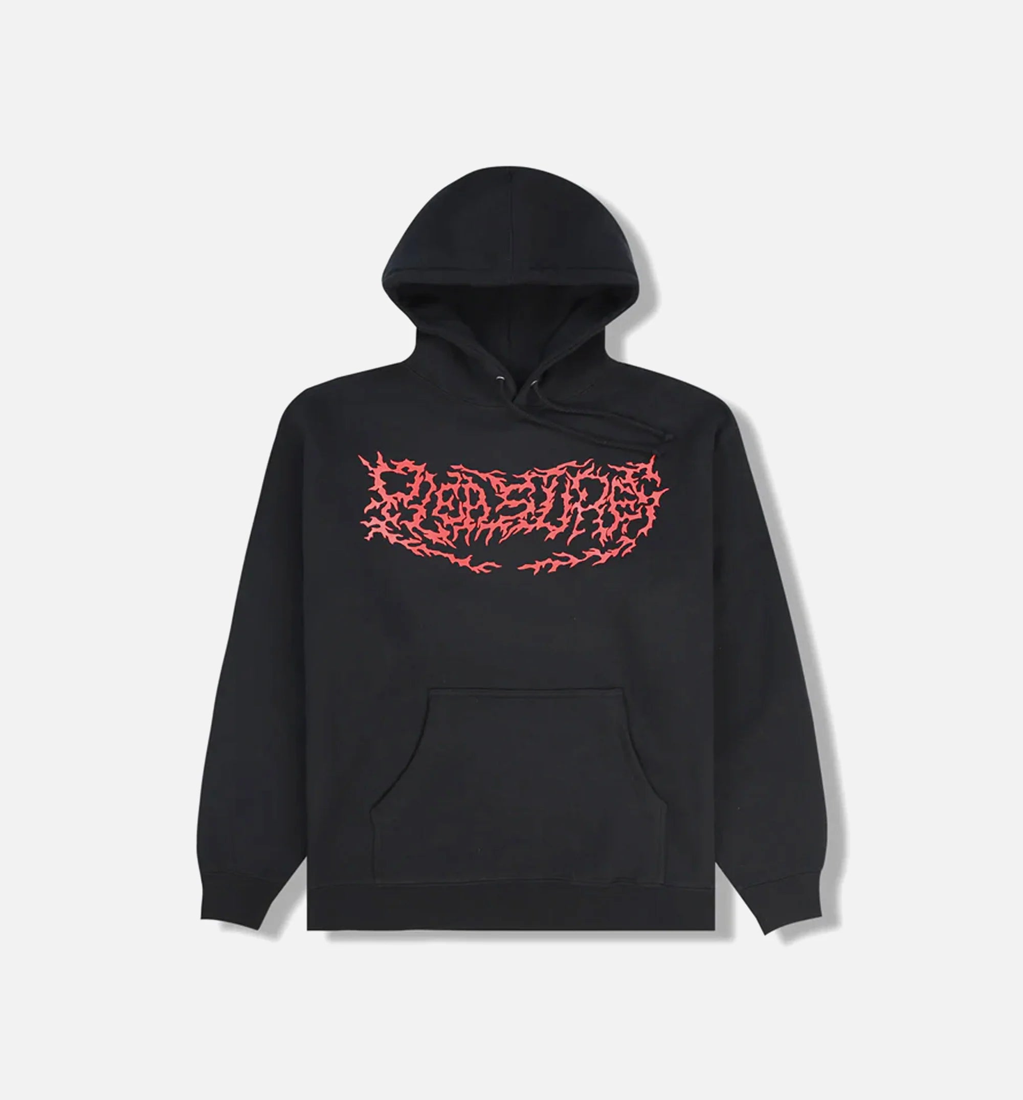 Off Road Pullover Mens Hoodie Black Red