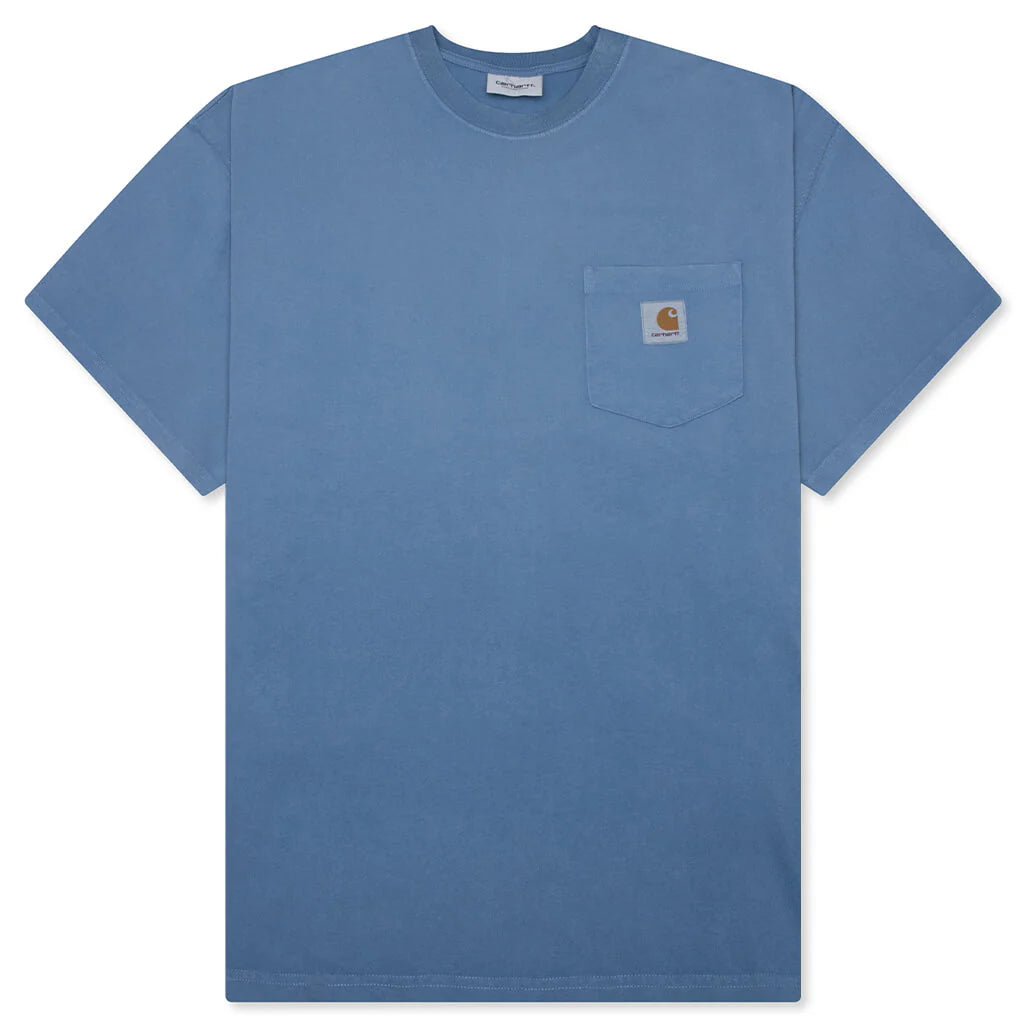 S S Hudson Pocket T Shirt Sorrent Chalk Wash