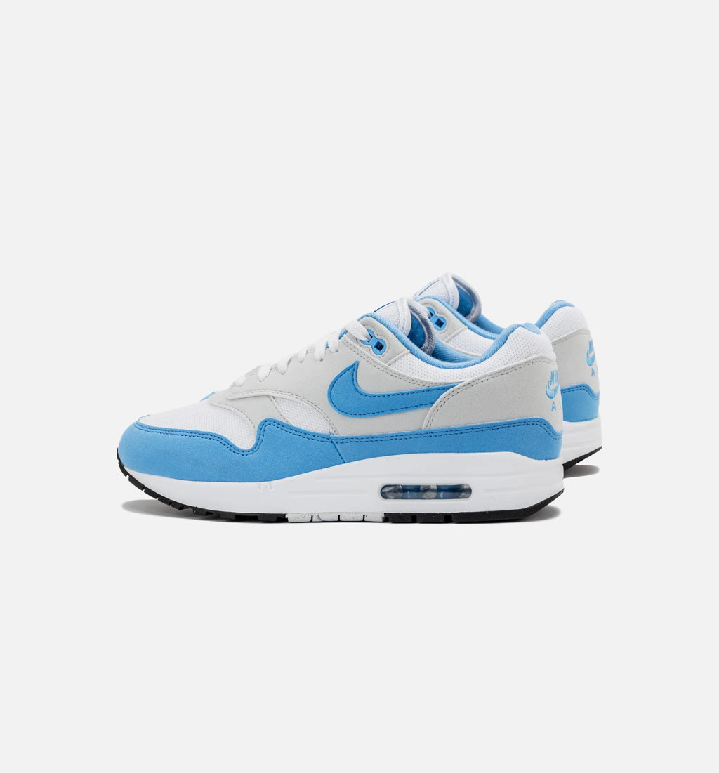 Air Max 1 University Blue Mens Lifestyle Shoe White University Blue