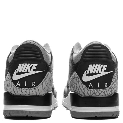 Air Jordan 3 Retro Black Cement Black Fire Red Cement Grey Summit White