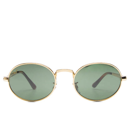 Ray Ban x AAP Rocky Bold Metals Oval Arista Green