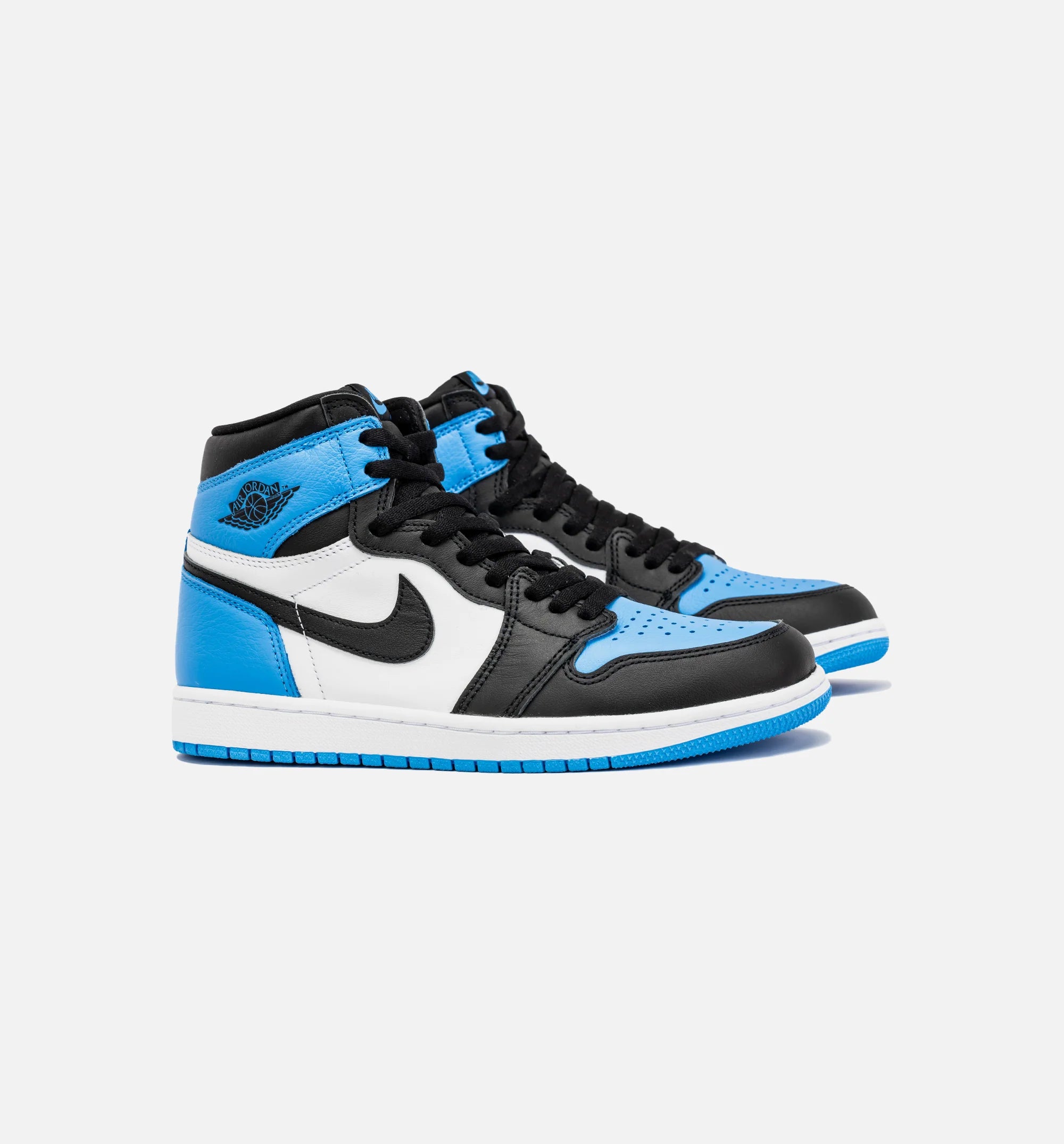 Air Jordan 1 Retro High OG University Blue Mens Lifestyle Shoe Black Blue