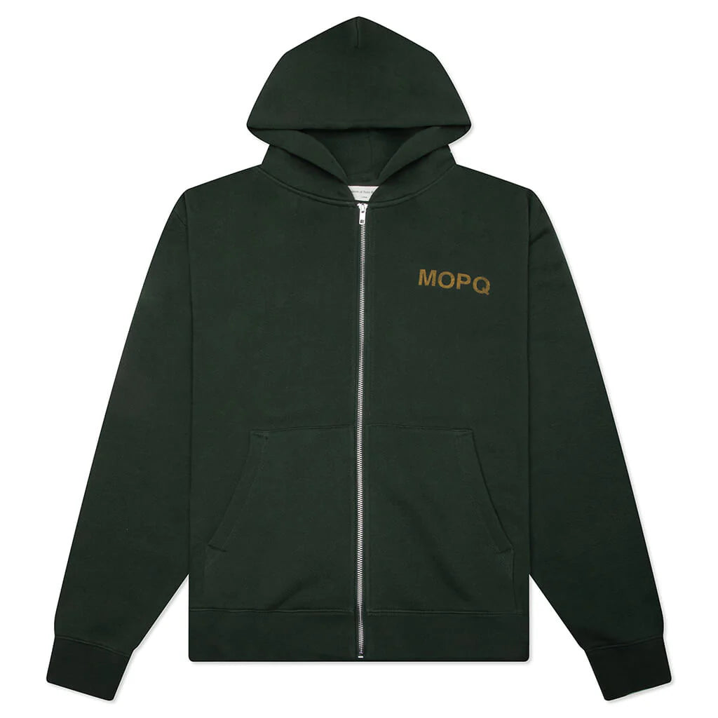 Castelli Zip Up Hoodie Forest