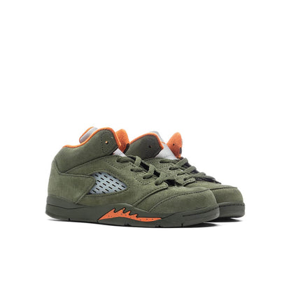 Air Jordan 5 Retro Olive TD Army Olive Solar Orange