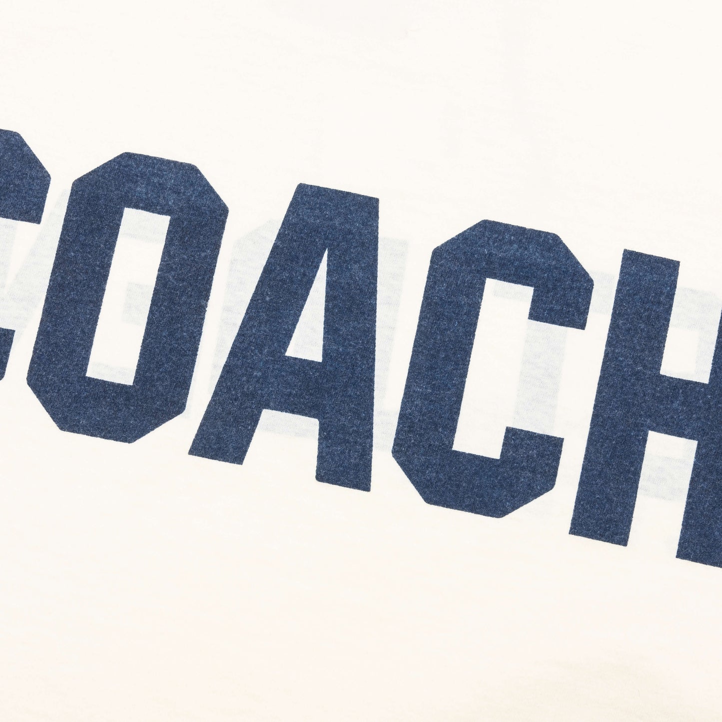 Student Coach Tee Archival White
