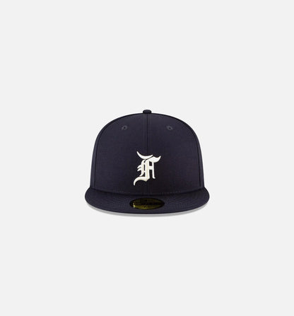 Fear of God Essentials 59FIFTY Fitted Hat Mens Hat Navy