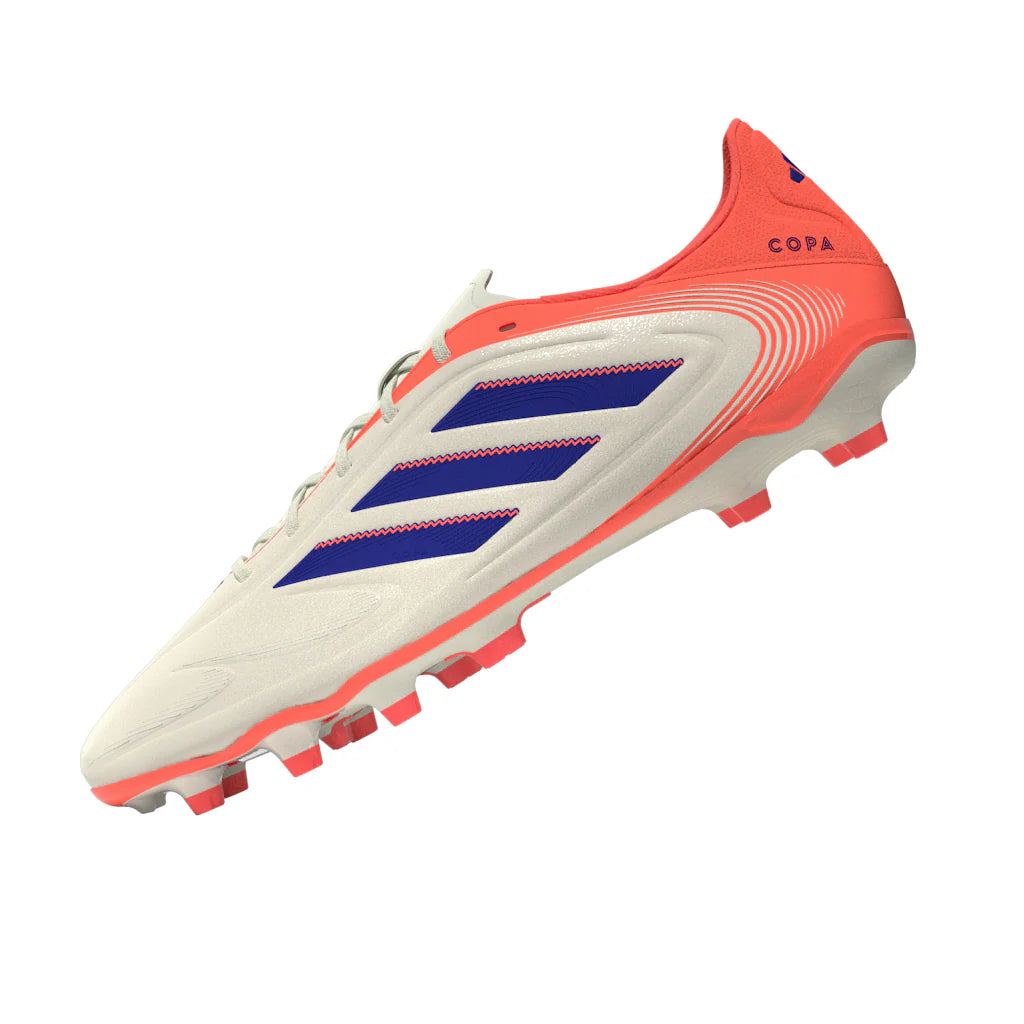 adidas Copa Pure III League FG MG Mens Soccer Cleats White Blue Orange