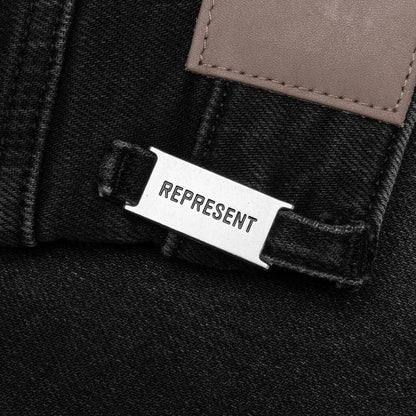 Boot Cut Denim Aged Black