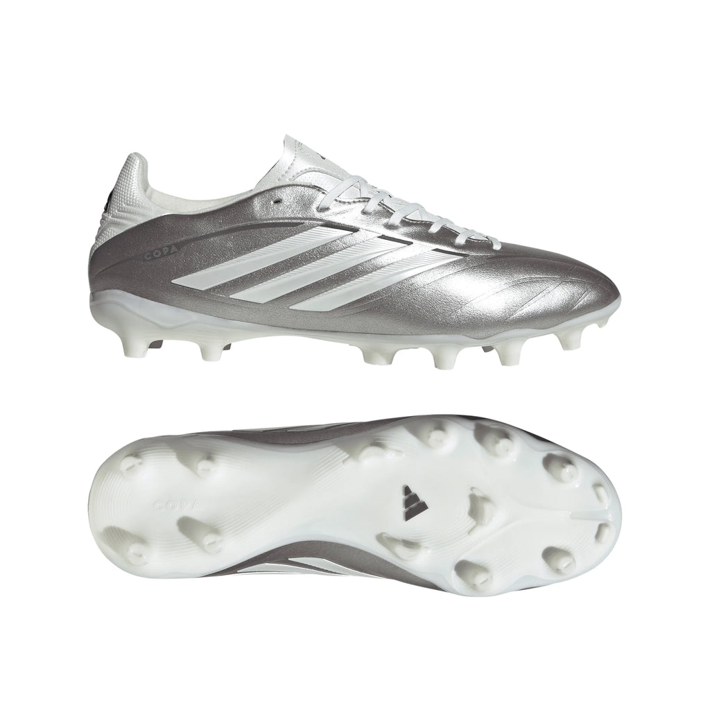 adidas Copa Pure IV League FG Firm Ground Mens Soccer Cleats Metal Silver