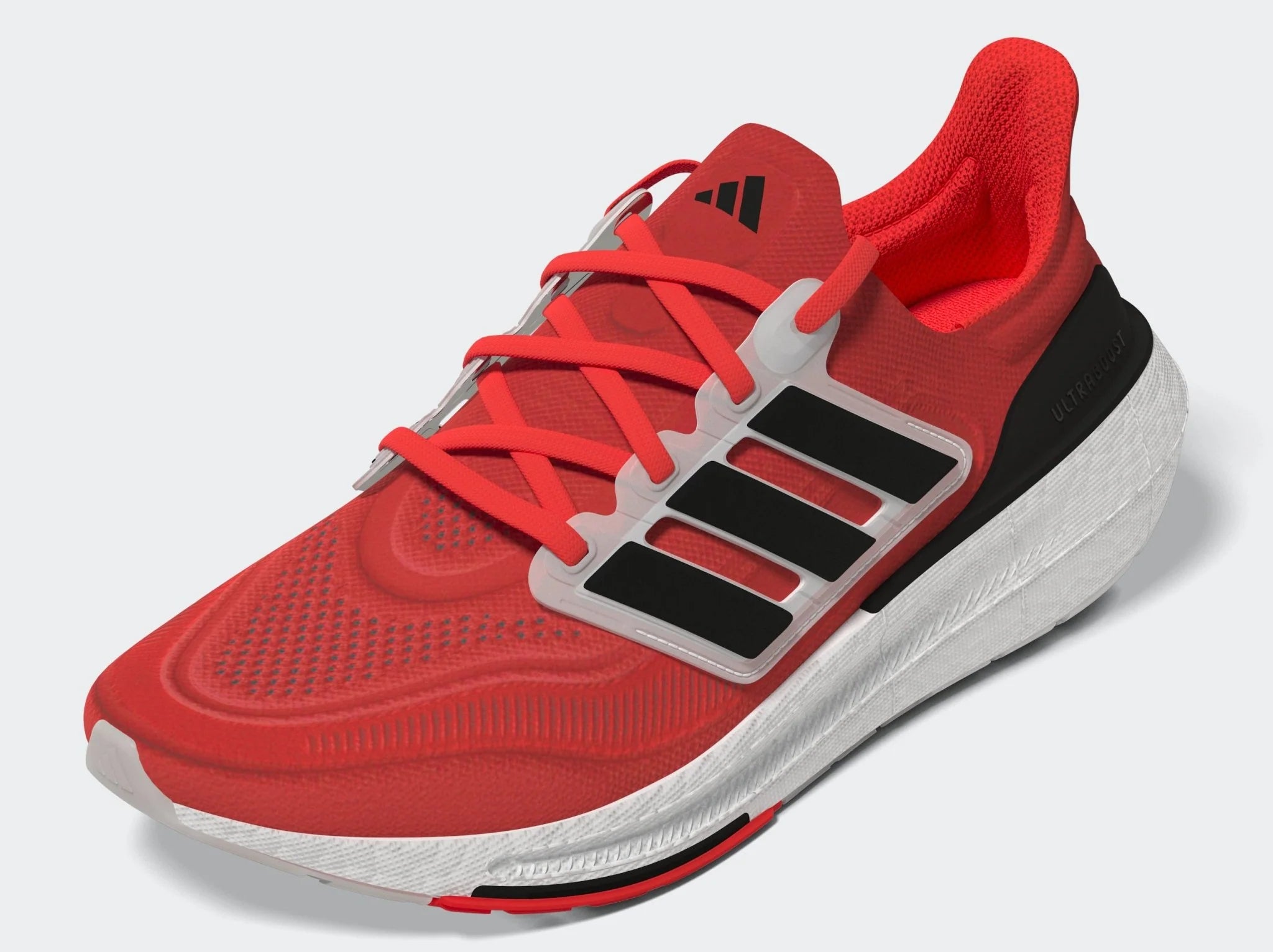 adidas Ultraboost Ligh Solar Red Black White