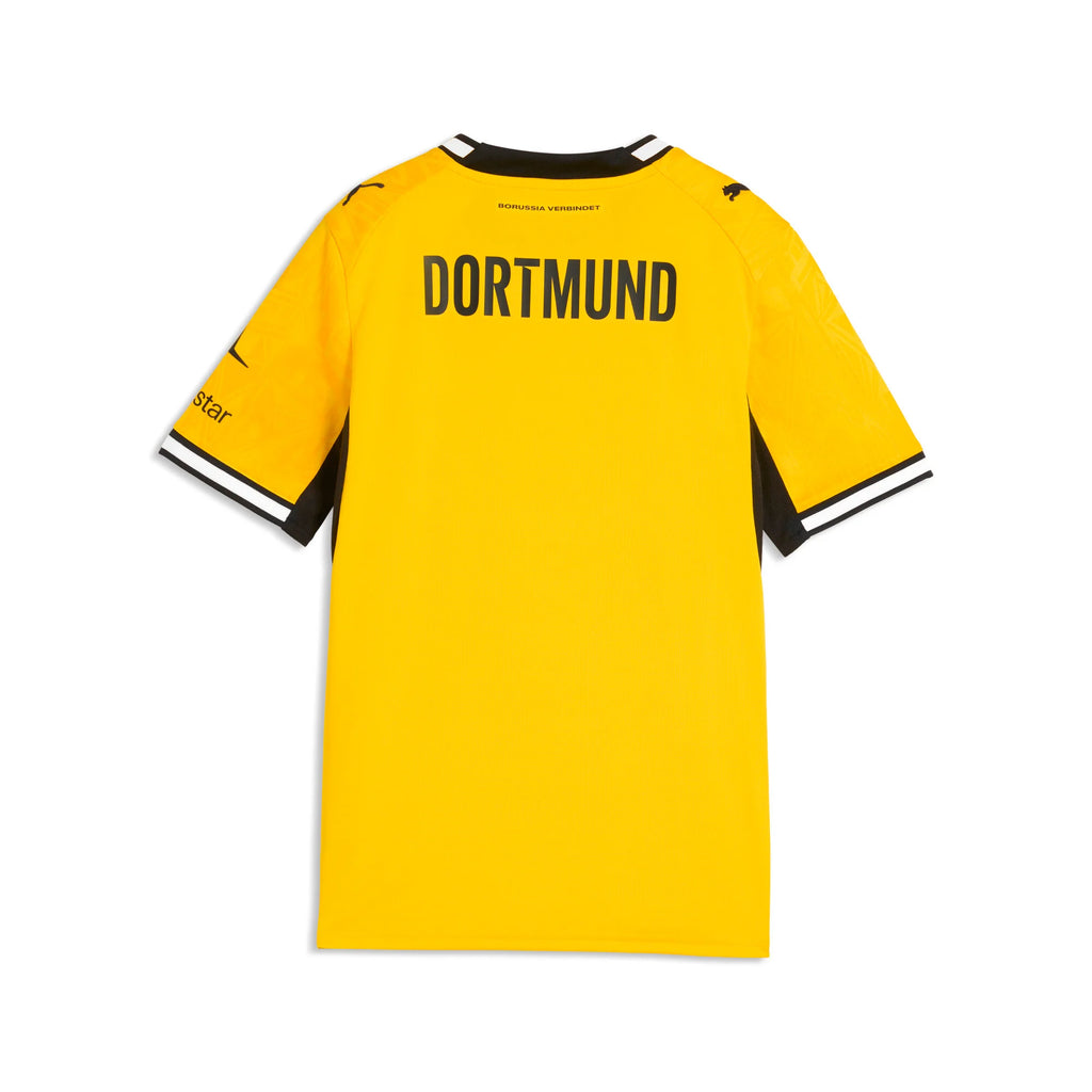PUMA Borussia Dortmund Home Youth Soccer Jersey 2026 Yellow Black