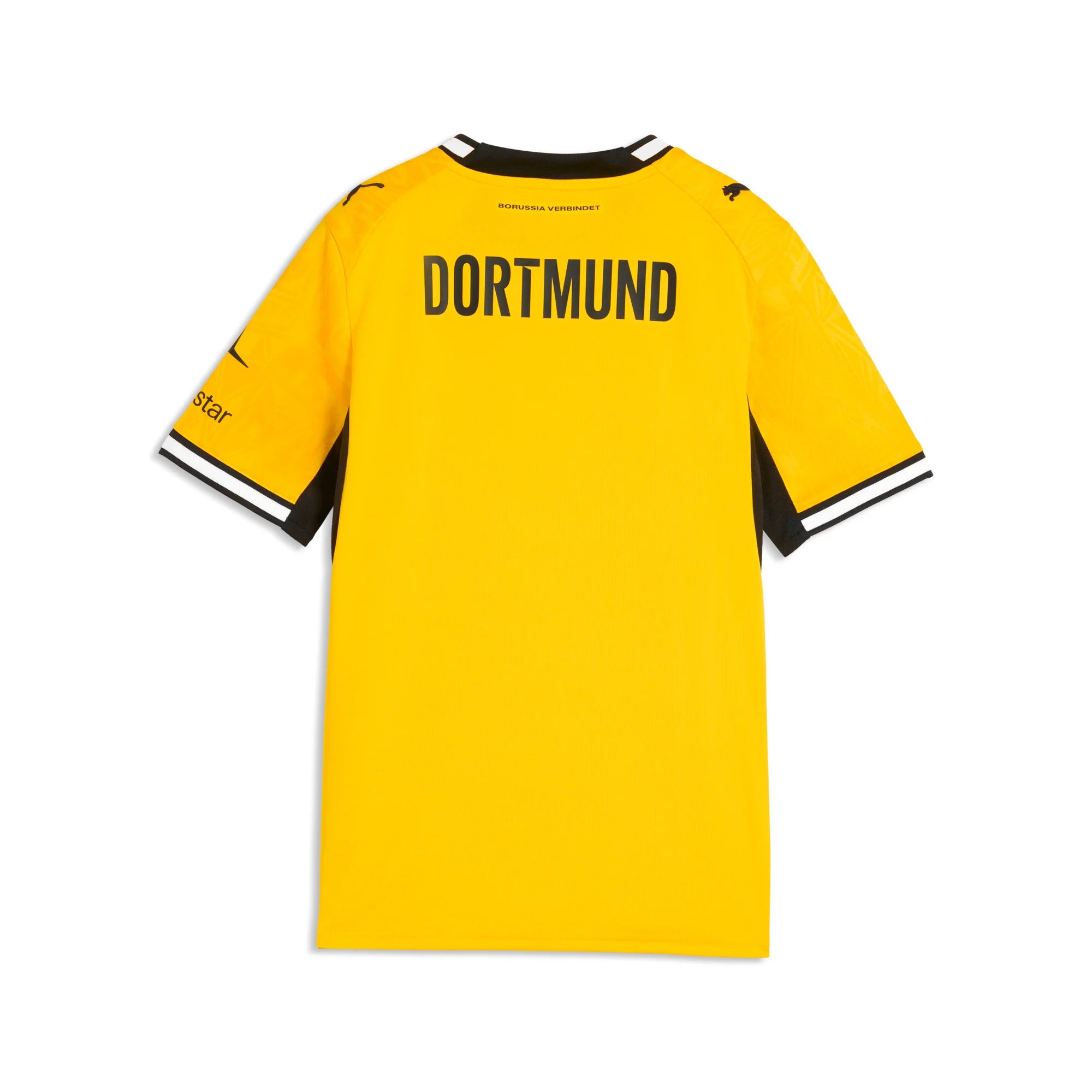 PUMA Borussia Dortmund Home Youth Soccer Jersey 2026 Yellow Black
