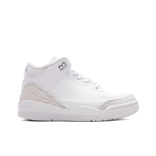 Air Jordan 3 Retro Pure Money PS White Metalic Silver