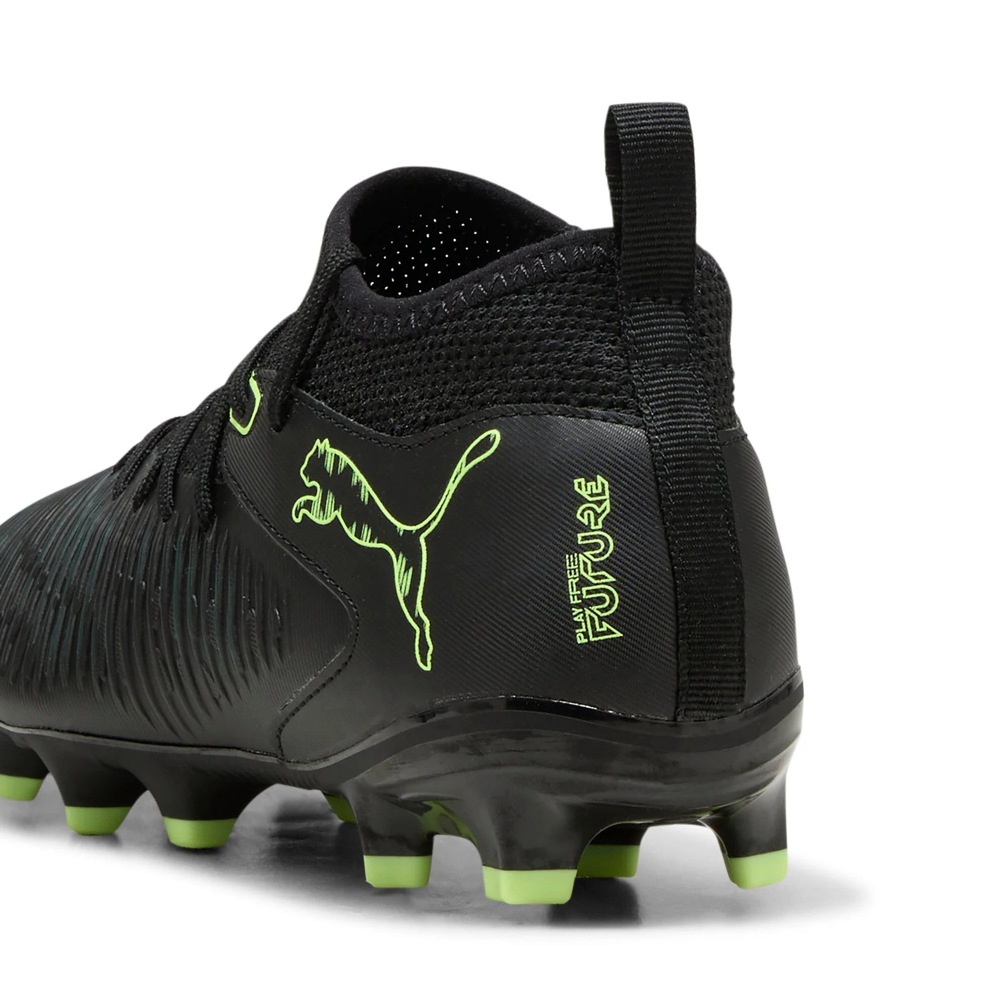 PUMA Future 8 Match FG AG Firm Multi Ground Kids Soccer Cleats Black