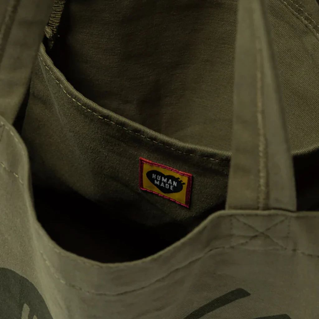 Book Tote Olive Drab
