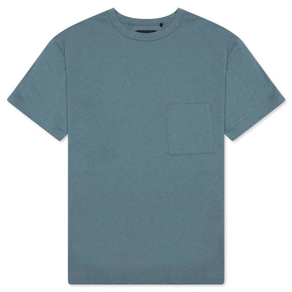 Jersey Braque Pocket Tee Pewter
