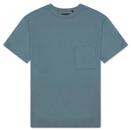 Jersey Braque Pocket Tee Pewter