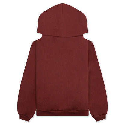 Kids Fleece Hoodie Crimson