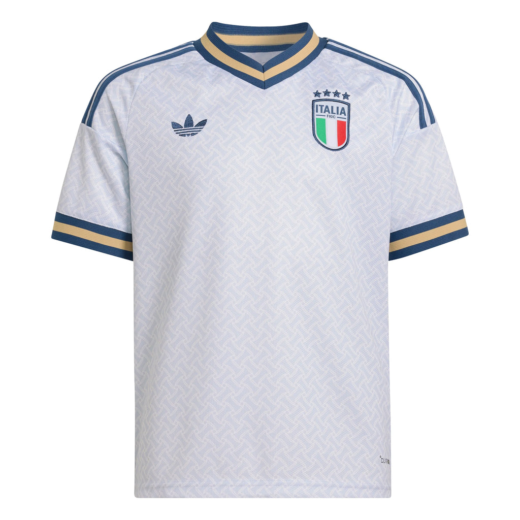 adidas Italy Away Youth Soccer Jersey 2026 Blue