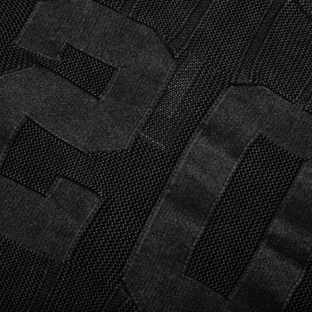 Knitted Varsity Jersey Vintage Grey