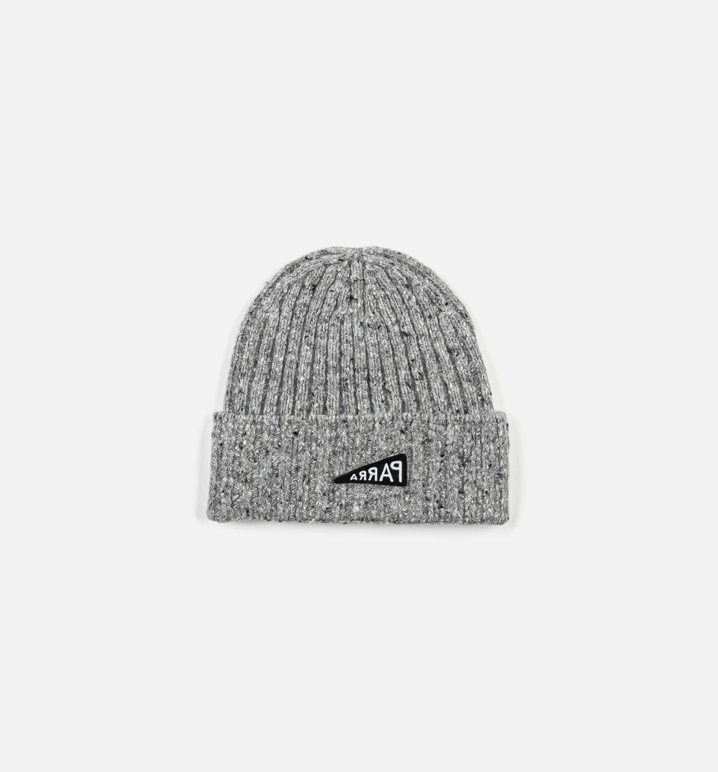 Reversed Flag Beanie Mens Hat Grey