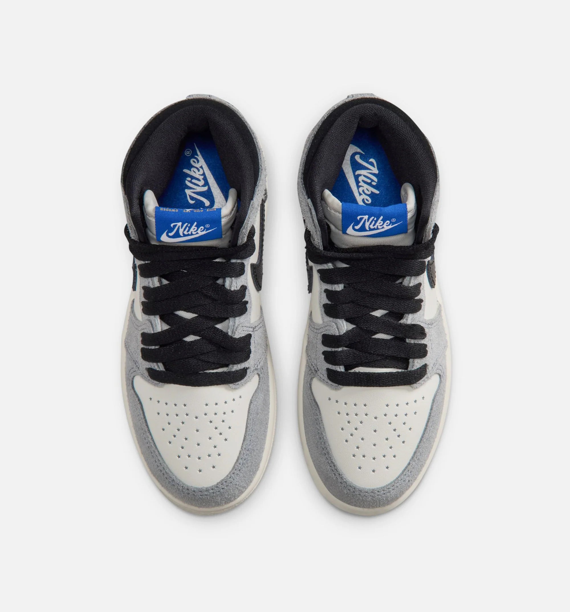 Air Jordan 1 Retro High OG Cool Grey Preschool Lifestyle Shoe Cool Grey Black Sail Game Royal